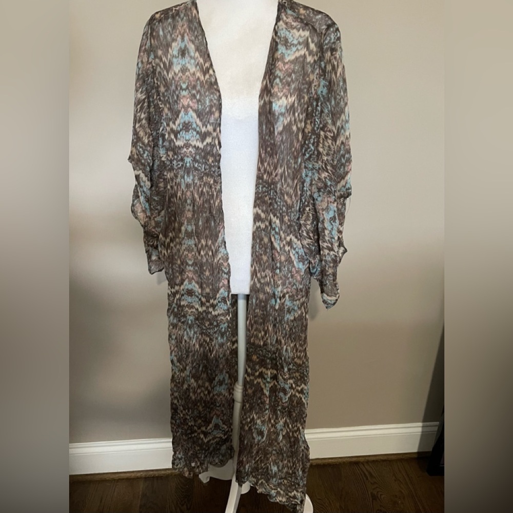 Band of Gypsies Sheer Kimono M